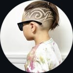 Hair design by Ace Barberz
